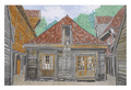 The middle house