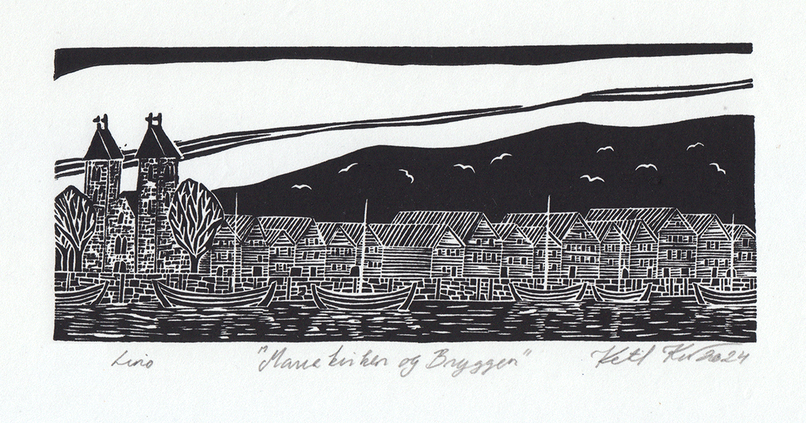 Mariakirken og Bryggen