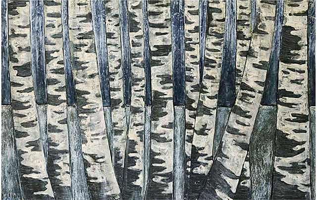Birch forest