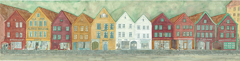 Bryggen i Bergen